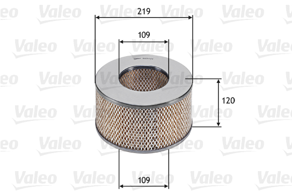 VALEO Levegőszűrő 585724_VALEO