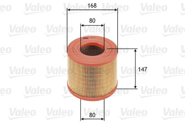 VALEO Levegőszűrő 585725_VALEO