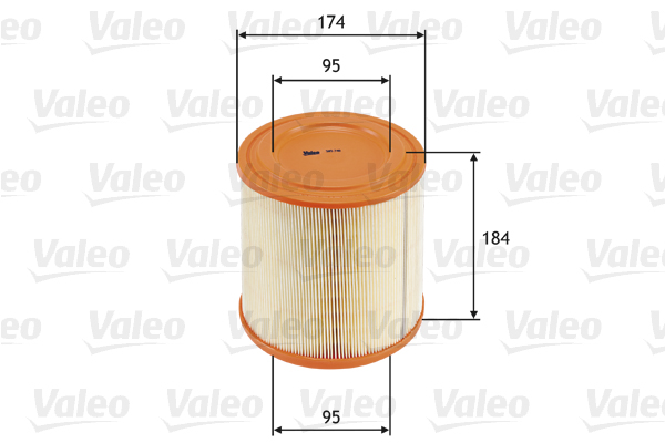 VALEO 585740_VALEO Levegőszűrő