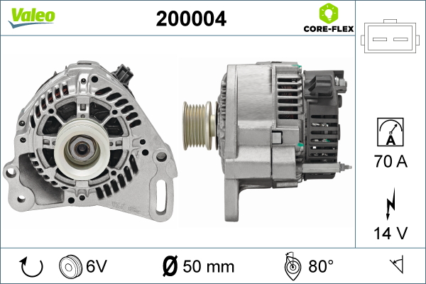 VALEO Generátor 200004_VALEO