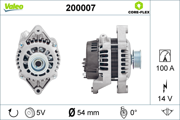 VALEO Generátor 200007_VALEO