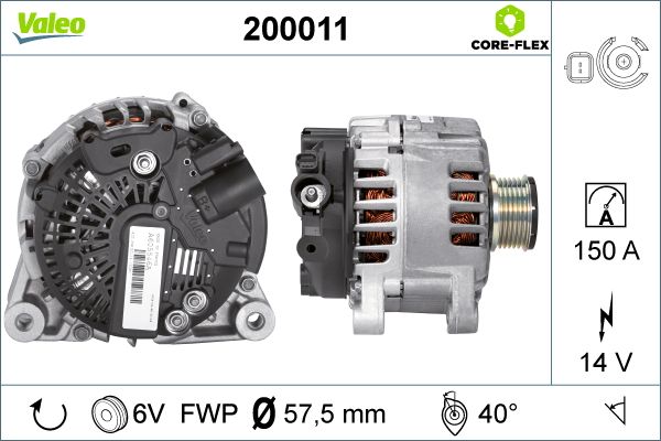 VALEO Generátor 200011_VALEO