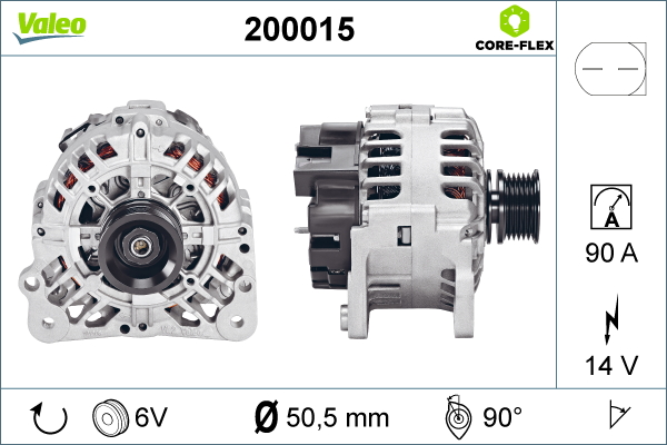 VALEO Generátor 200015_VALEO