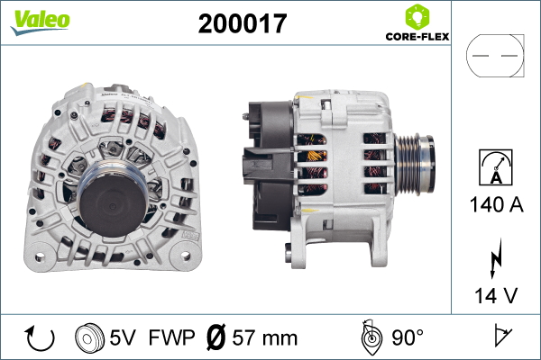 VALEO Generátor 200017_VALEO