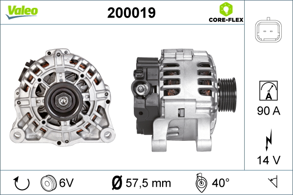 VALEO Generátor 200019_VALEO