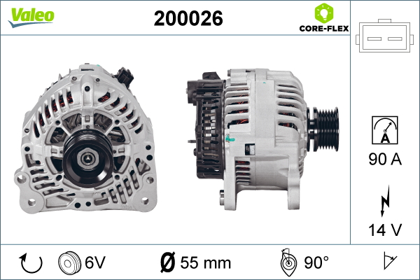 VALEO Generátor 200026_VALEO