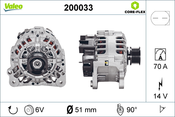 VALEO Generátor 200033_VALEO