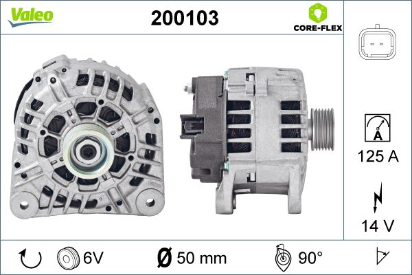 VALEO Generátor 200103_VALEO