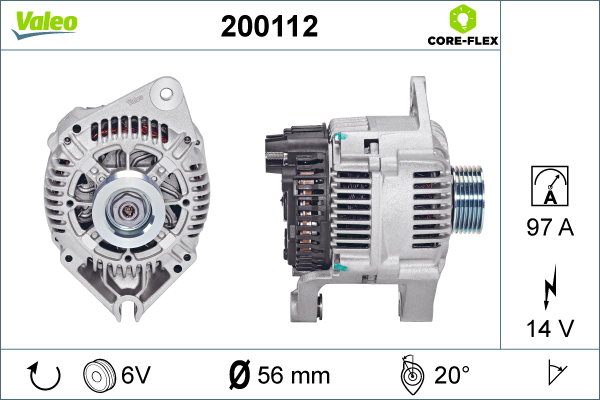 VALEO Generátor 200112_VALEO