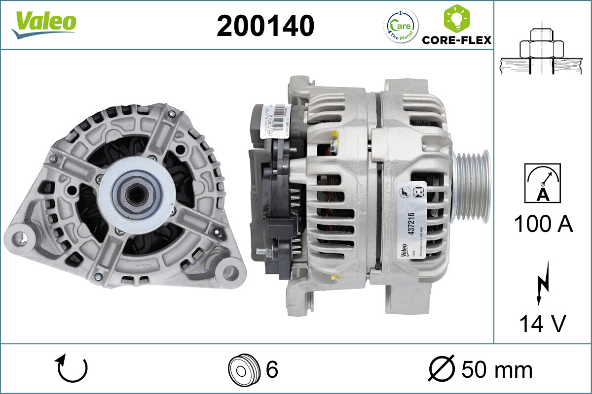 VALEO Generátor 200140_VALEO