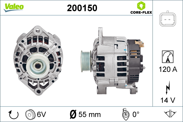 VALEO Generátor 200150_VALEO