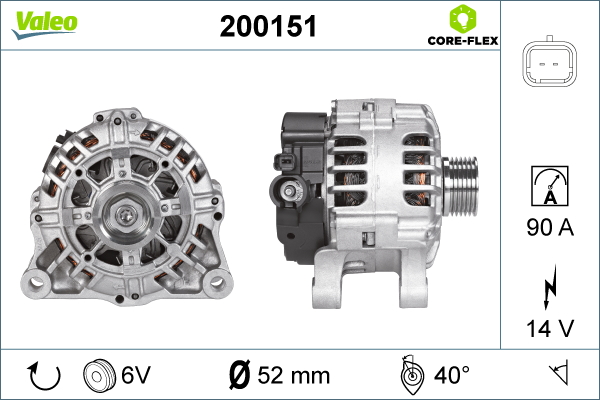 VALEO Generátor 200151_VALEO