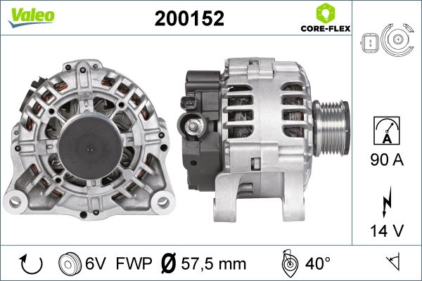 VALEO Generátor 200152_VALEO