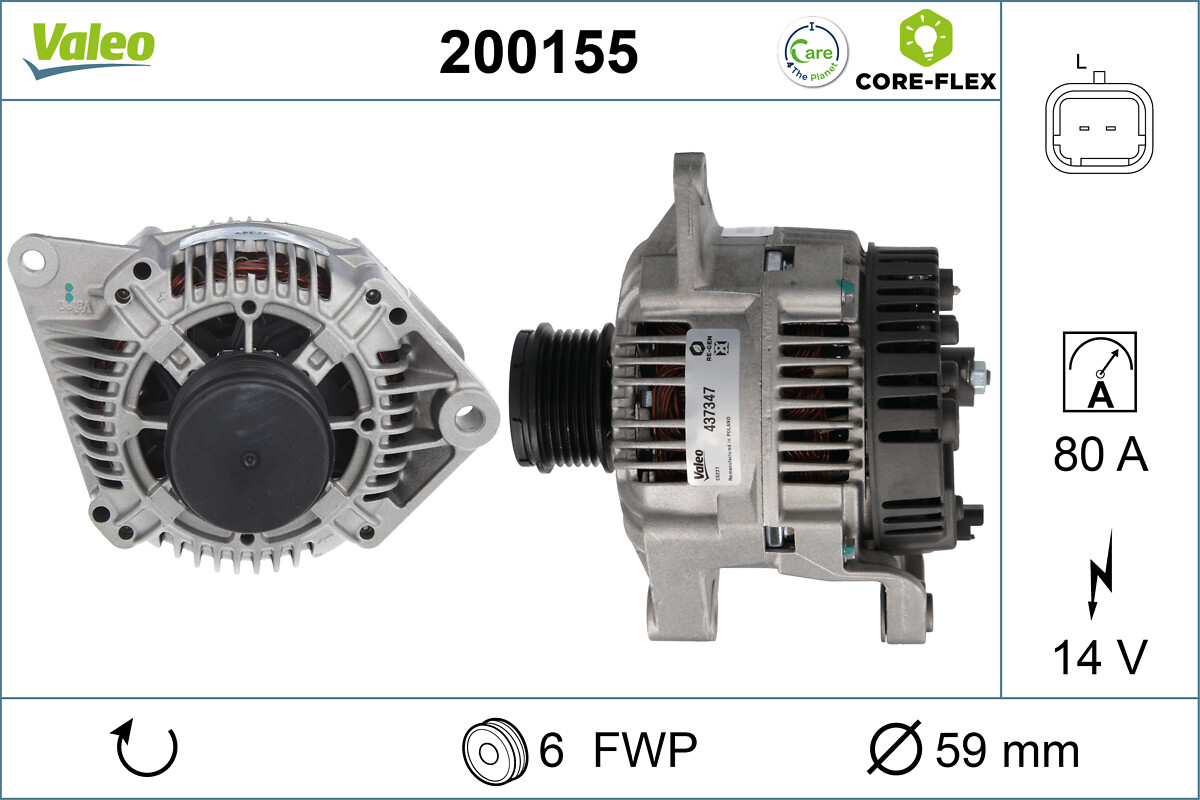 VALEO Generátor 200155_VALEO