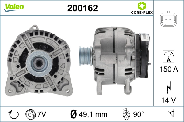 VALEO Generátor 200162_VALEO