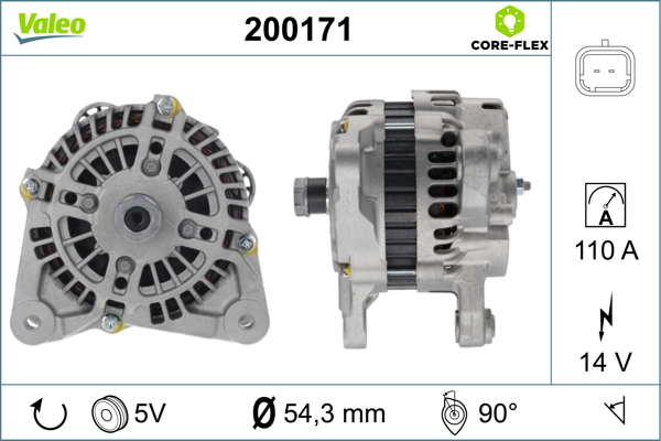 VALEO Generátor 200171_VALEO