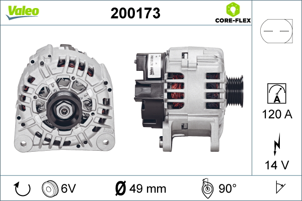 VALEO Generátor 200173_VALEO