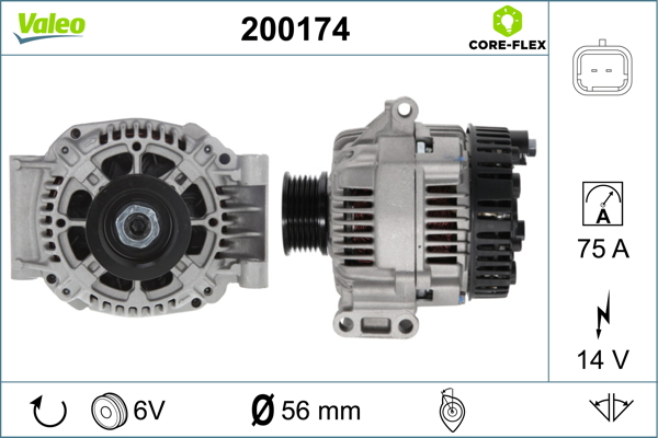 VALEO Generátor 200174_VALEO