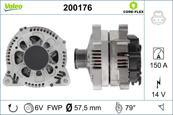 VALEO Generátor 200176_VALEO