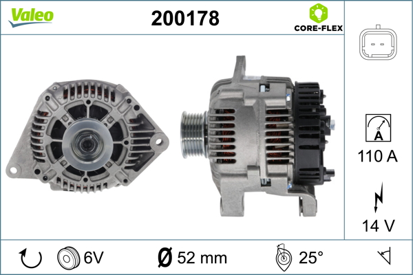 VALEO Generátor 200178_VALEO