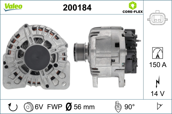 VALEO Generátor 200184_VALEO