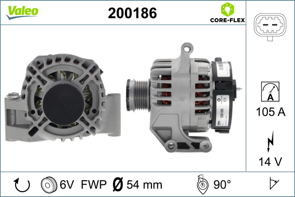 VALEO Generátor 200186_VALEO