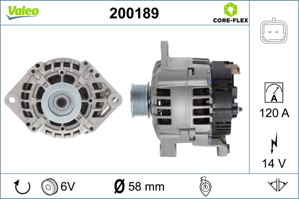 VALEO Generátor 200189_VALEO