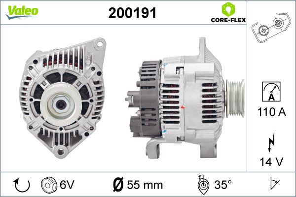 VALEO Generátor 200191_VALEO