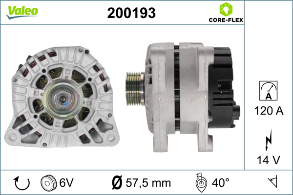 VALEO Generátor 200193_VALEO