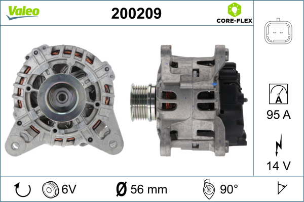 VALEO Generátor 200209_VALEO