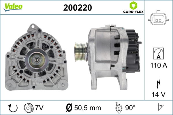 VALEO Generátor 200220_VALEO