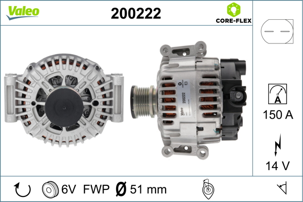 VALEO Generátor 200222_VALEO