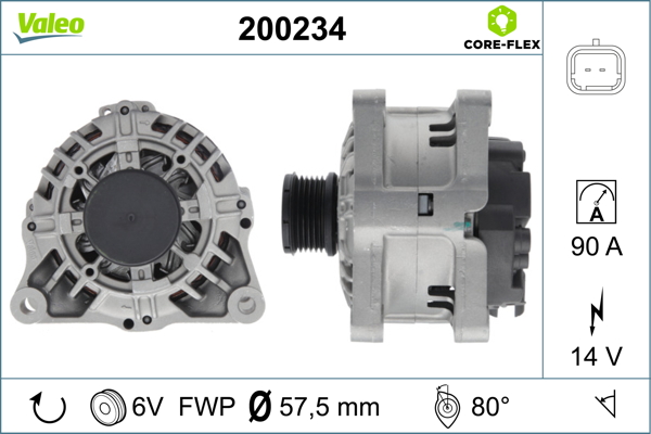 VALEO Generátor 200234_VALEO