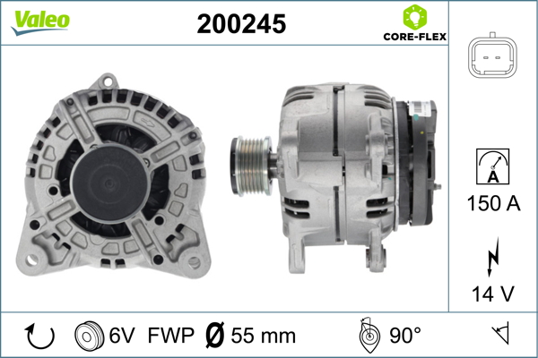 VALEO Generátor 200245_VALEO