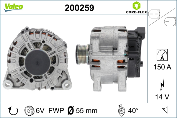 VALEO Generátor 200259_VALEO