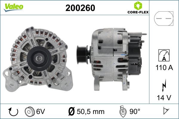 VALEO Generátor 200260_VALEO