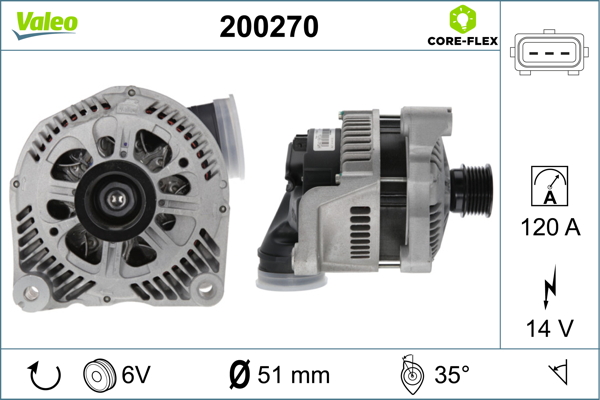 VALEO Generátor 200270_VALEO