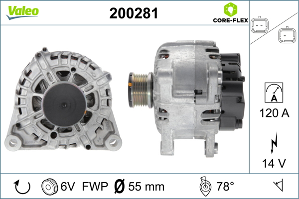 VALEO Generátor 200281_VALEO