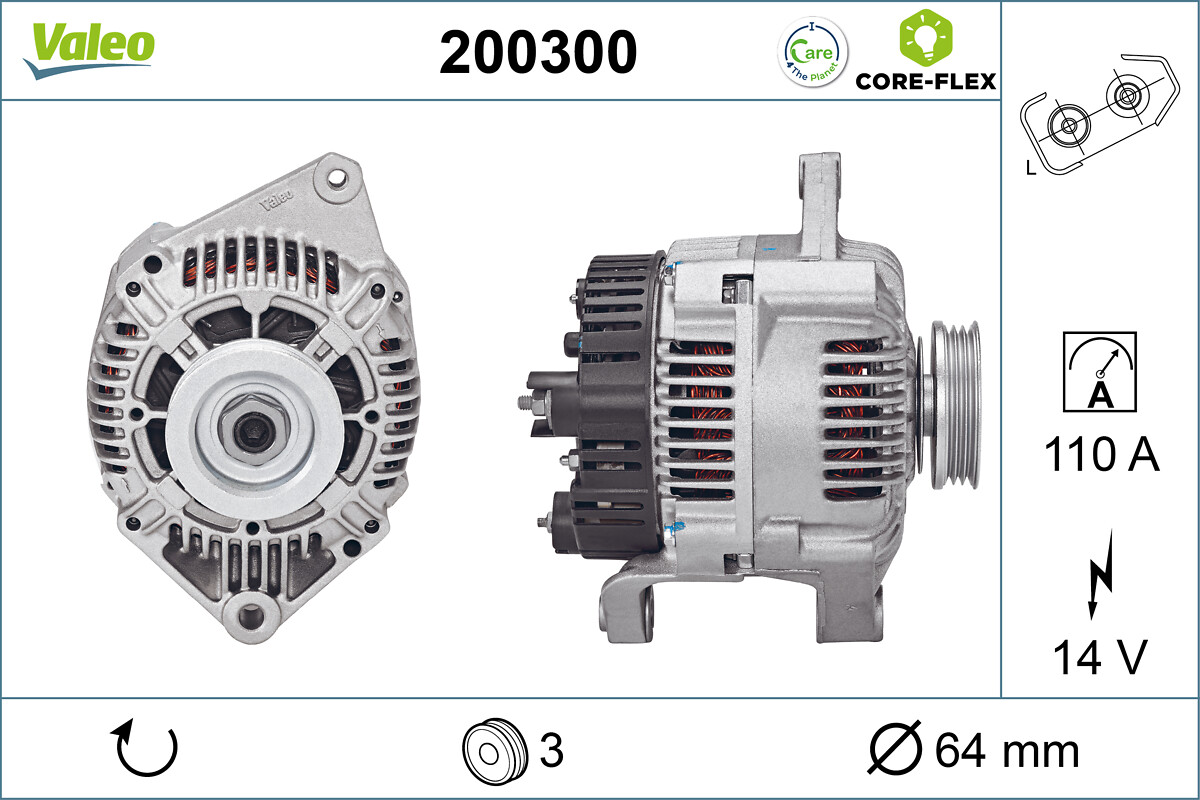 VALEO Generátor 200300_VALEO