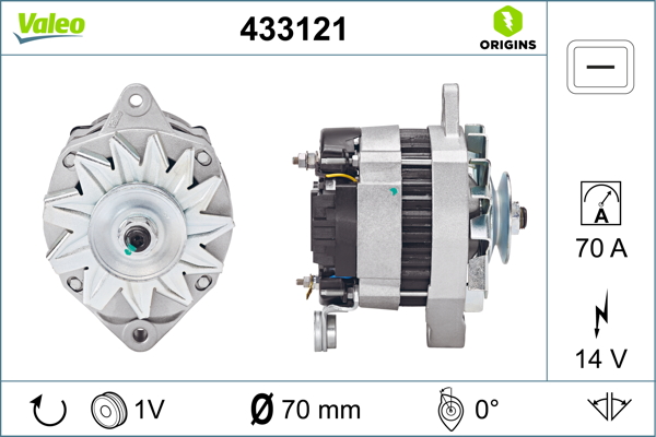 VALEO Generátor 433121_VALEO