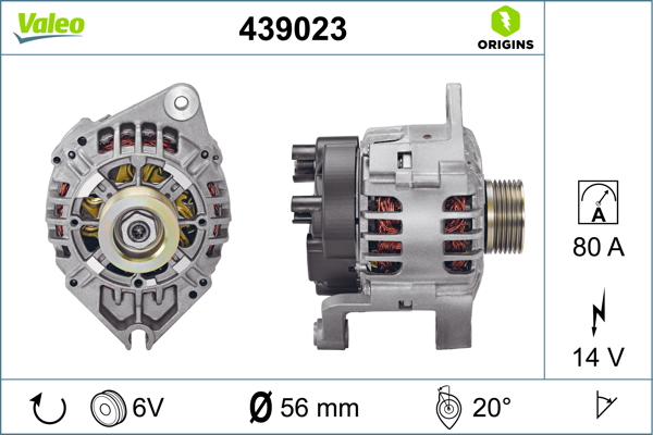 VALEO Generátor 439023_VALEO