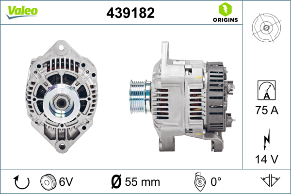 VALEO Generátor 439182_VALEO