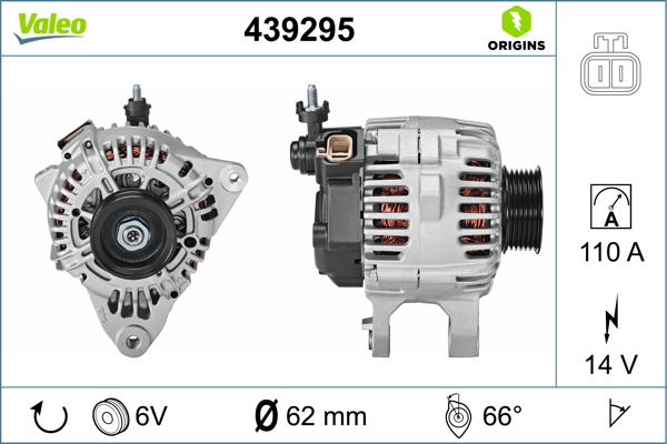 VALEO Generátor 439295_VALEO