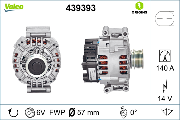 VALEO Generátor 439393_VALEO