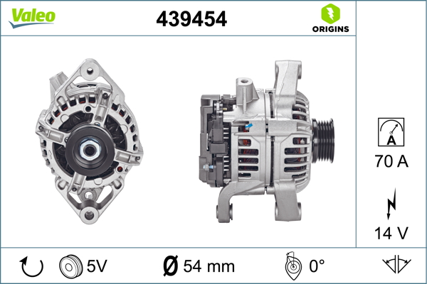 VALEO Generátor 439454_VALEO