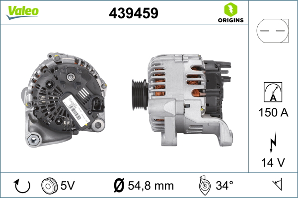 VALEO Generátor 439459_VALEO