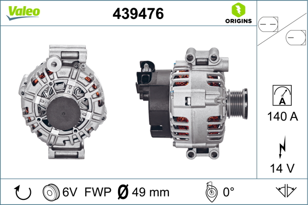 VALEO Generátor 439476_VALEO