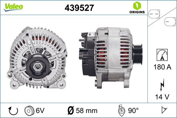 VALEO Generátor 439527_VALEO