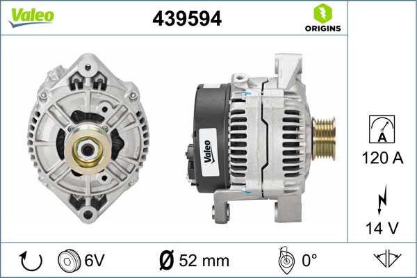 VALEO Generátor 439594_VALEO