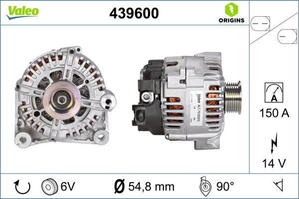 VALEO Generátor 439600_VALEO